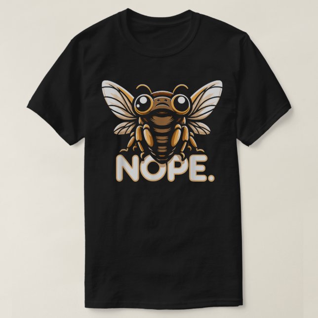 T-shirt Invasion du Canada Brood X Nope Canada (Design devant)