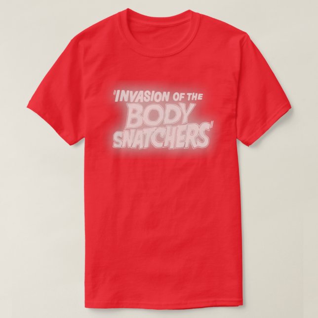 T-shirt Invasion du film classique (Design devant)