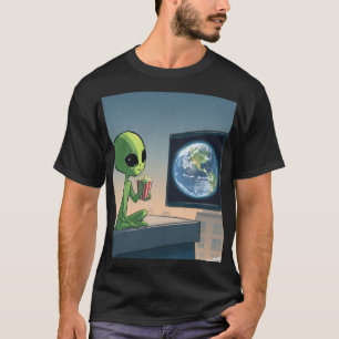 T-shirt Invasion extraterrestre