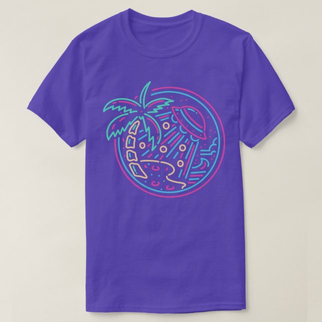 T-shirt Invasion Plage (Design devant)