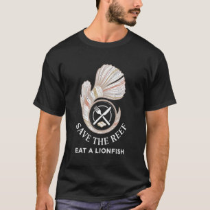 T-shirt Invasivore Sauver Le Récif Manger Une Rascasse vol