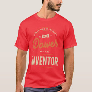 T-shirt Inventeur Drôle de titre de profession Anniversair