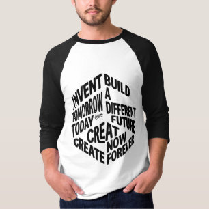 T-shirt Inventez demain, créez un avenir différent