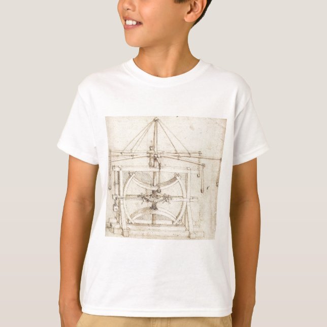 T-shirt Invention de Leonardo (Devant)