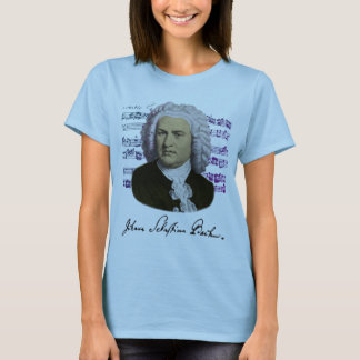 T-shirt Invention et signature de Bach