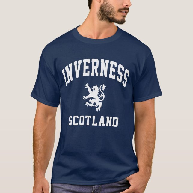 T-shirt Inverness Écossais (Devant)