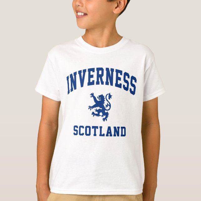 T-shirt Inverness Écossais (Devant)