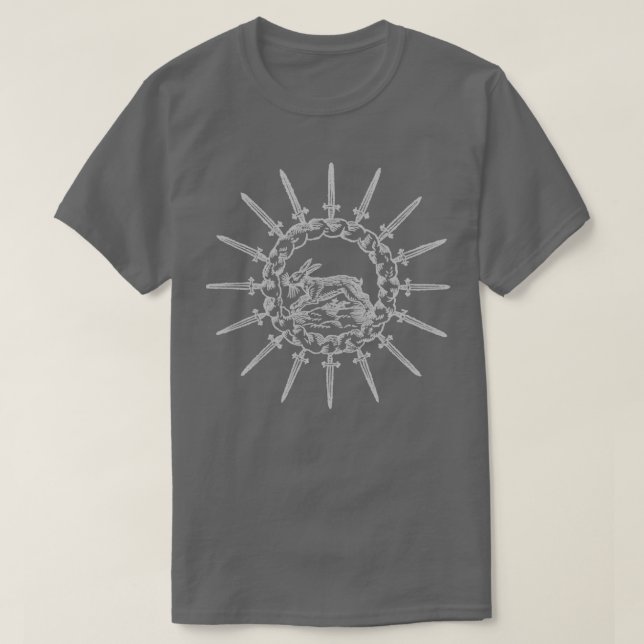 T-shirt Inverse de lapin alchimique (Design devant)