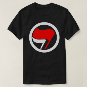 T-shirt Inverse du drapeau anti-fascisme