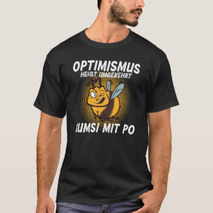 T-shirt Inversement, l'optimisme de la réimpression signif