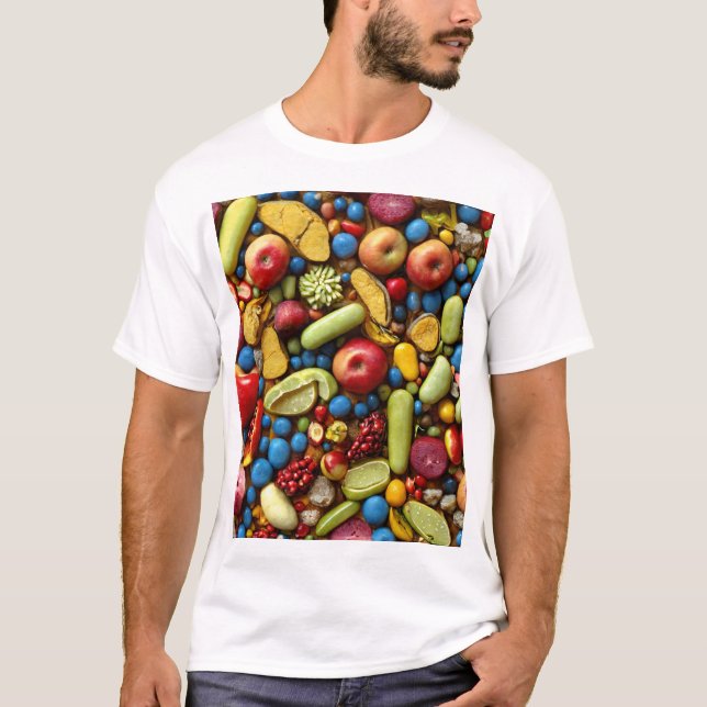 T-shirt Inverser le diabète par les aliments naturels (Devant)
