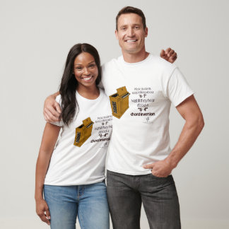 T-shirt Inversion d'accord 6-4 Personnalisé Unisexe