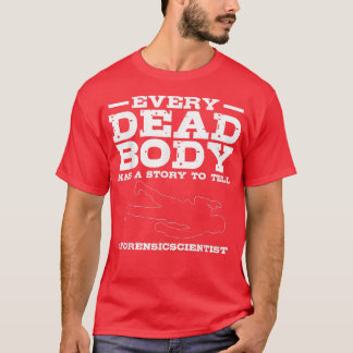T-shirt Investigateur légal