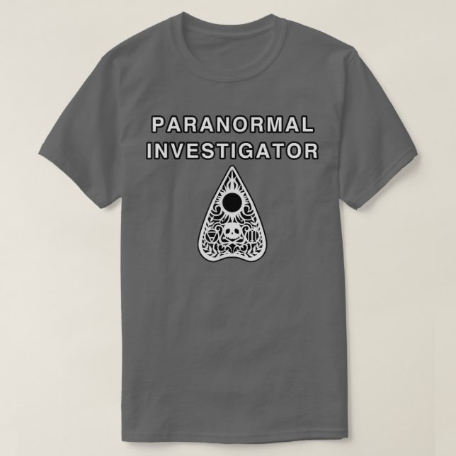 T-shirt Investigateur paranormal, Ghost Hunter T  (Design devant)