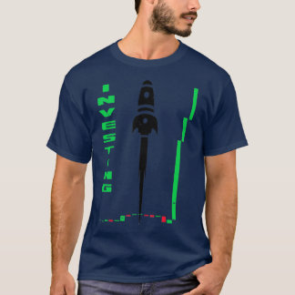 T-shirt Investissement stock Rocket