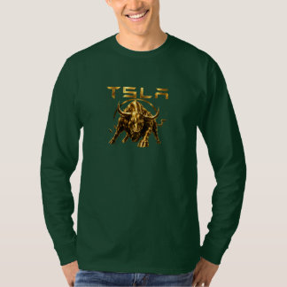 T-shirt Investisseur en actions TSLA marché haussier