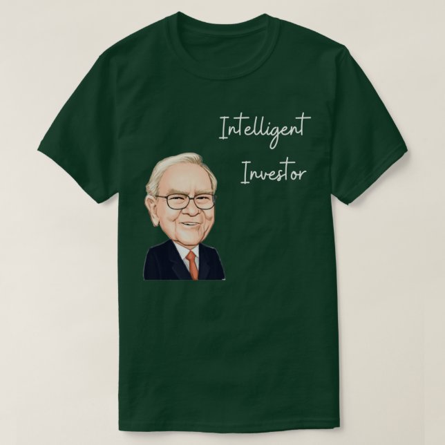 T-shirt Investisseur intelligent (Design devant)