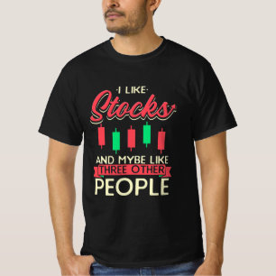 T-shirt Investisseur J'Aime Les Stocks