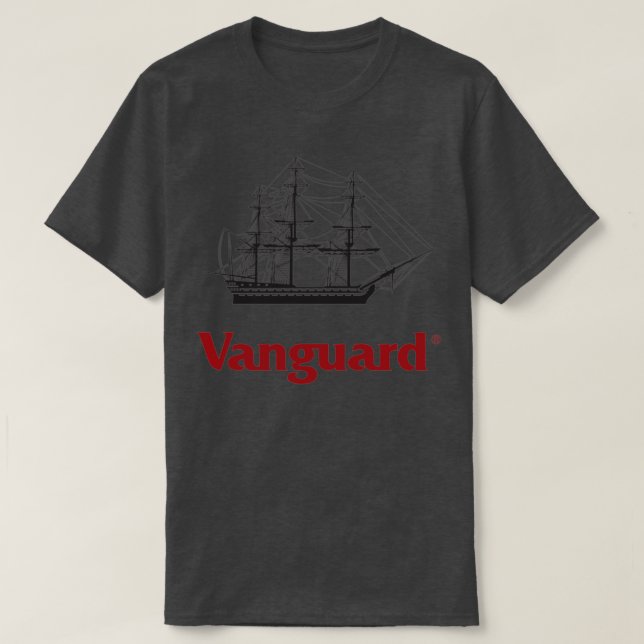 T-shirt Investissez Comme Vous Possédez La Place Vanguard  (Design devant)