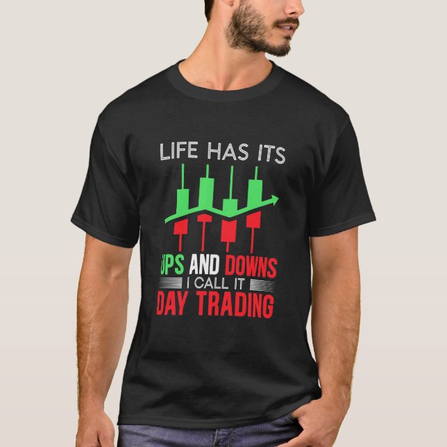 T-shirt Investor I Call It Day Trading (Devant)