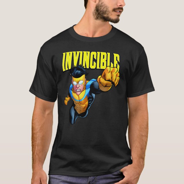 T-shirt Invin Cible Comic Anime (Devant)