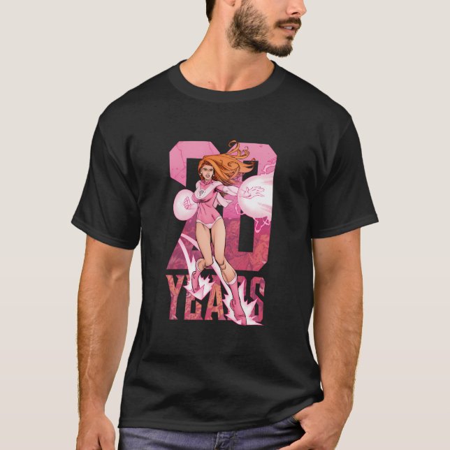 T-shirt Invincible 20 ans - Atom Eve (Devant)