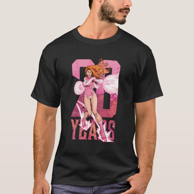 T-shirt Invincible 20 ans - Atom Eve (Devant)