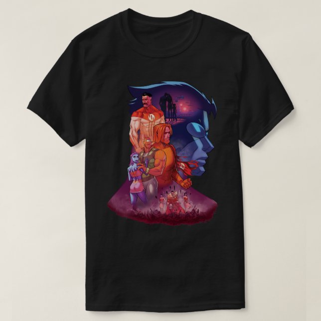 T-shirt Invincible La fin de toutes les choses (Design devant)