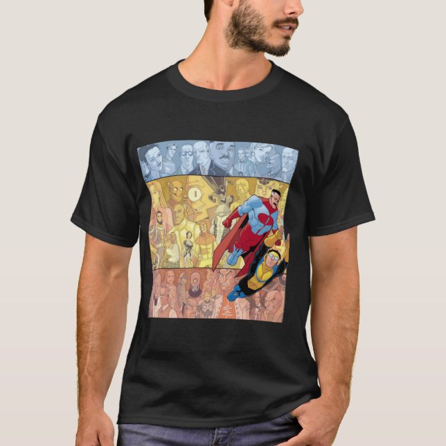 T-shirt invincible omniman Cadeau actif (Devant)