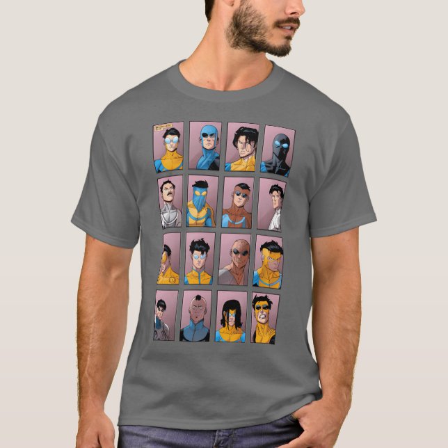 T-shirt Invincible Variant boy (Devant)