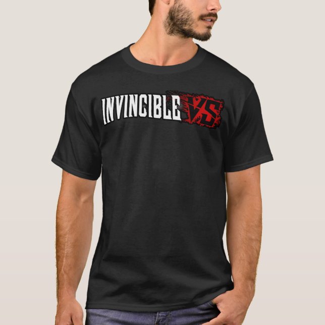 T-shirt INVINCIBLE VS GAME ami de la famille (Devant)