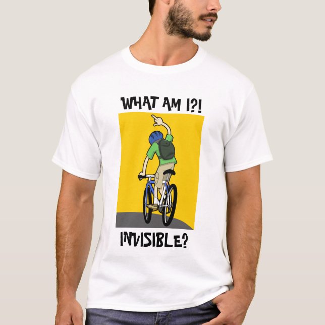 T-shirt invisible de cycliste (Devant)