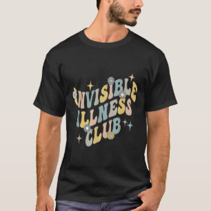 T-shirt Invisible Maladie Club Chemise Maladie chronique C