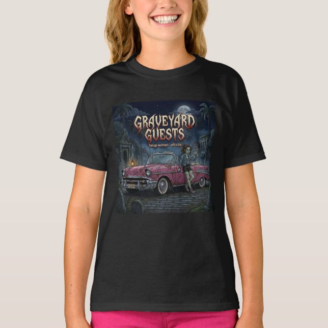 T-shirt Invités de Cimetière (Devant)