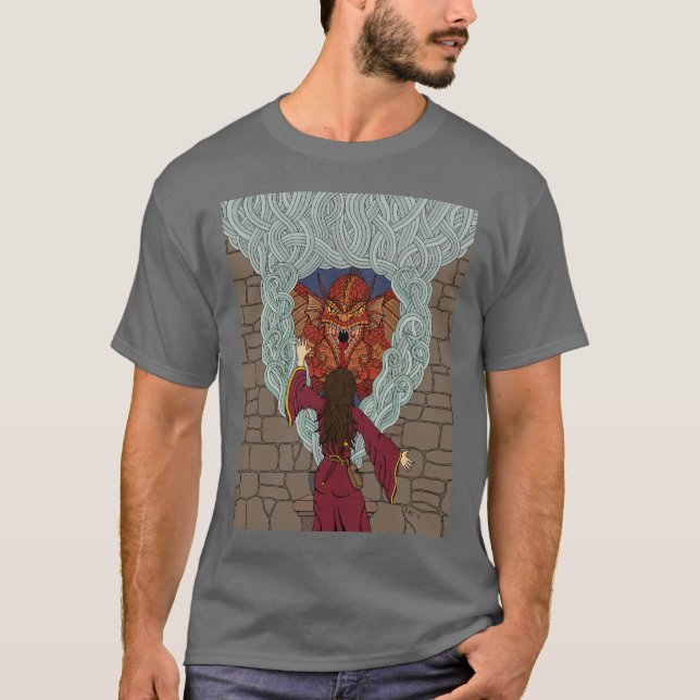 T-shirt Invoquer le Dragon (Devant)