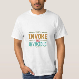 T-shirt Invoquer l'invincible