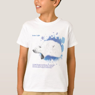 T-shirt Iorek, ours blindé de ses matériaux foncés