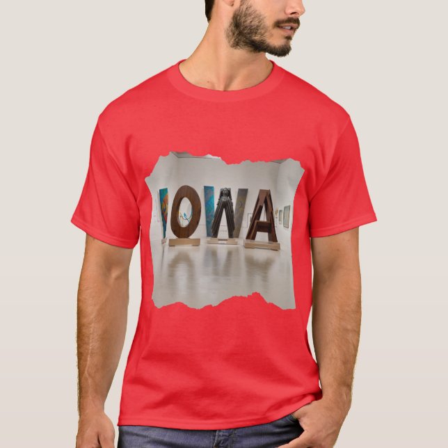 T-shirt IOWA 24 2 Oversized (Devant)