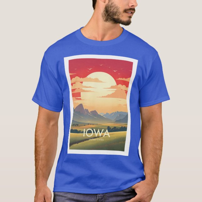 T-SHIRT IOWA 46 (Devant)