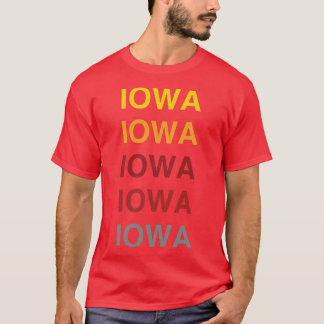 T-shirt Iowa 5