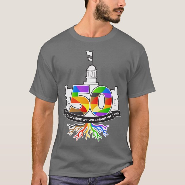 T-shirt Iowa City Pride (Devant)