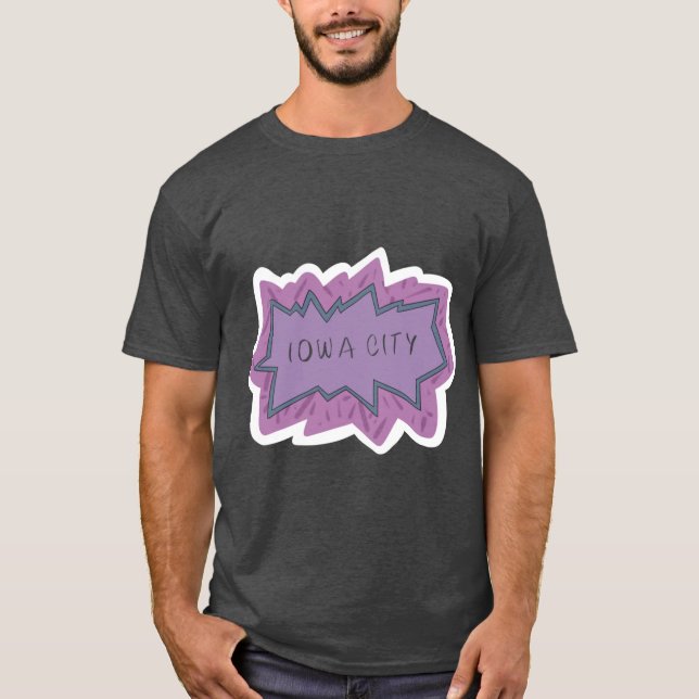 T-shirt Iowa City Rugrats (Devant)