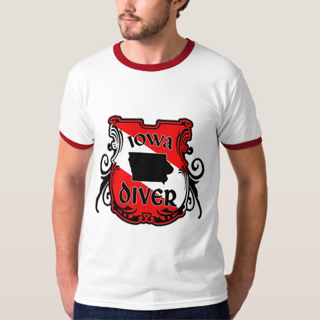 T-shirt Iowa Diver (Devant)