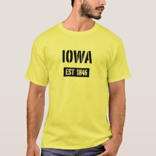 T-shirt Iowa Est 1846