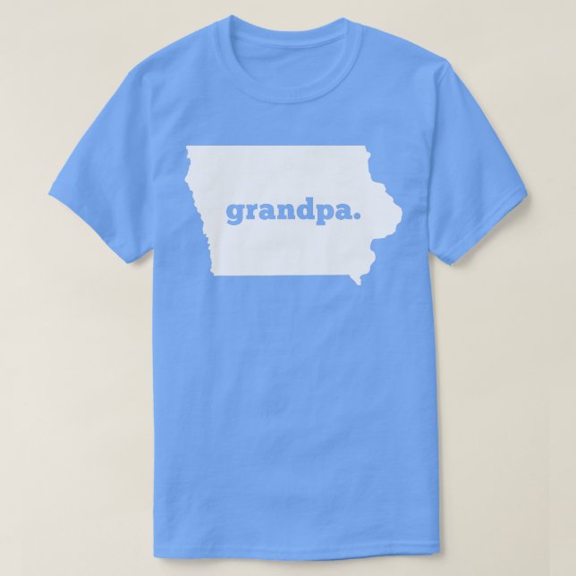 T-shirt Iowa Grand-pa (Design devant)
