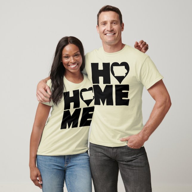 T-Shirt Iowa Home Heart State Tees (Unisexe)