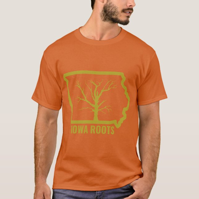 T-shirt Iowa Roots Oversized (Devant)