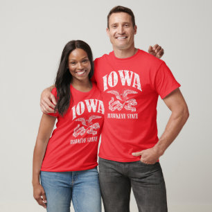 T-shirt Iowa vintage