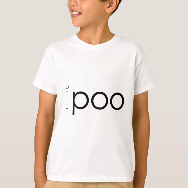 T-shirt iPoo bébé Tee (Devant)
