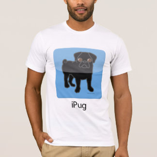 T-shirt iPug - noir